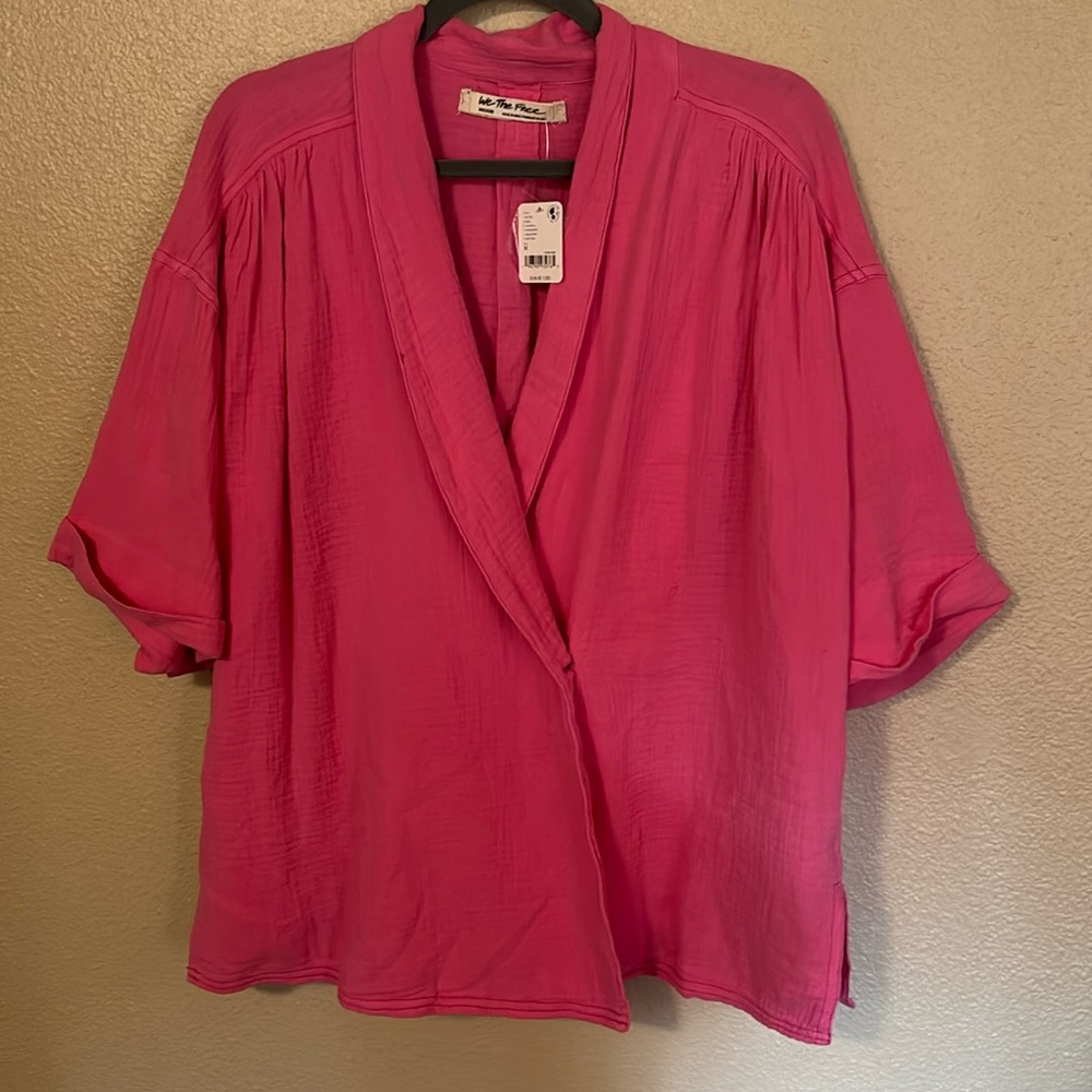 We The Free Gauze Blazer